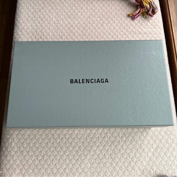 NEW Balenciaga Drapy Shearling Slide Sandals 40.5/10.5 - Picture 3 of 14